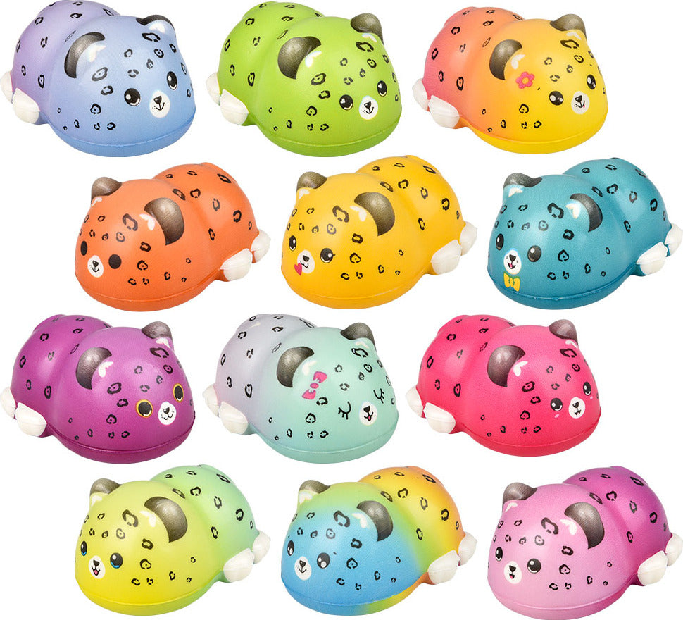 Mini Squish Leopard 3.25" (assortment - sold individually)