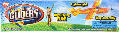 8" Flying Glider Plane