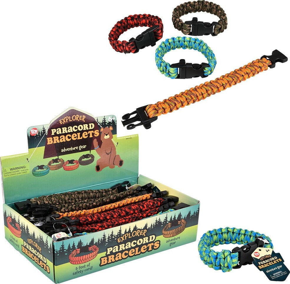 Explorer Paracord Bracelet (assortment - sold individually)