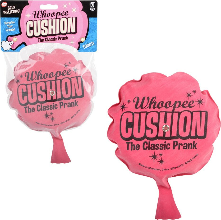 Self-Inflating Whoopee Cushion 6.5" (assortment - sold individually)
