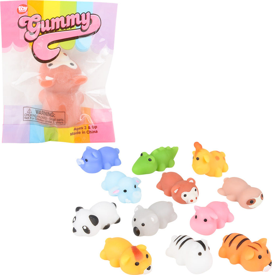 1.5" Gummy Zoo Animals