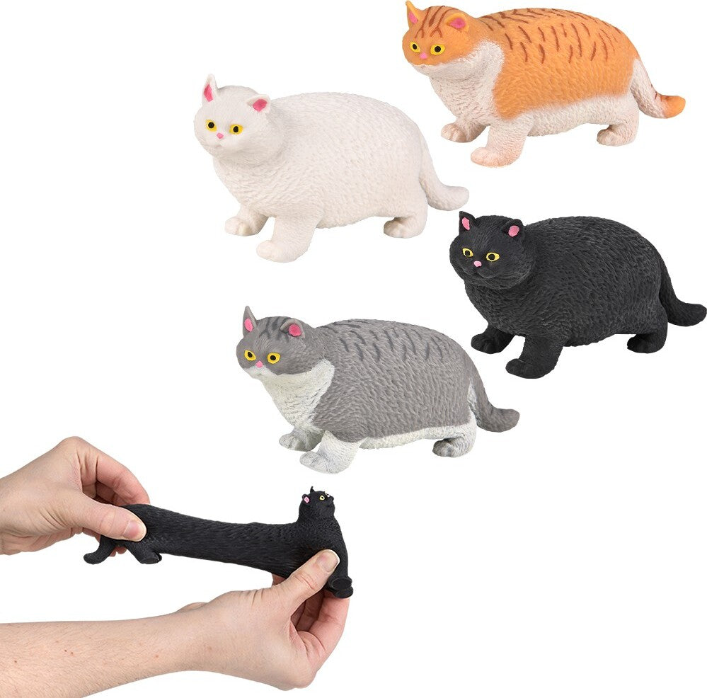 Stretchy House Cat 4" (assorted)