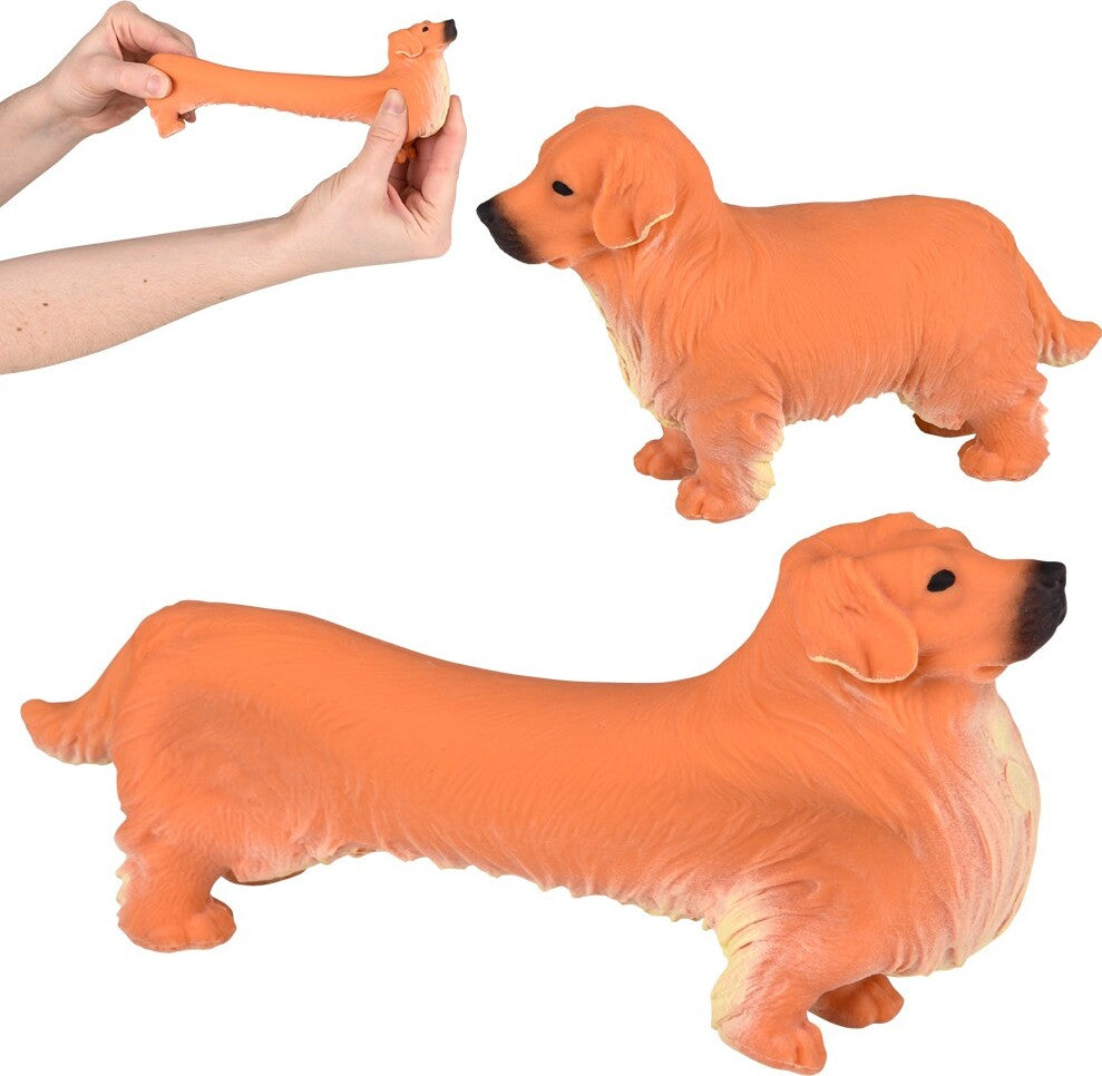 Stretchy Golden Retriever 5.25" (assorted)