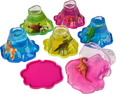 4" Volcano Dinosaur Putty (assorted)