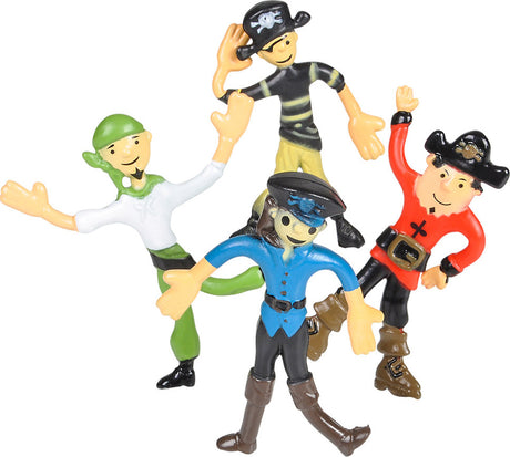 3.75" Bendable Pirates
