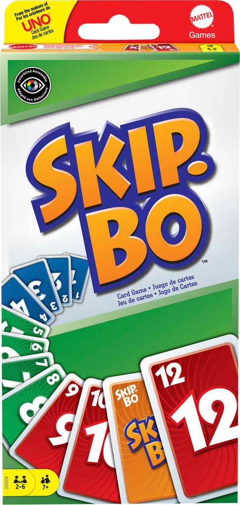 Mattel Games Skip-Bo Card Game
