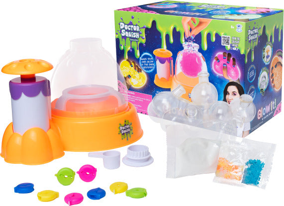 Dr Squish Squishy Maker Station, Glow It Edition
