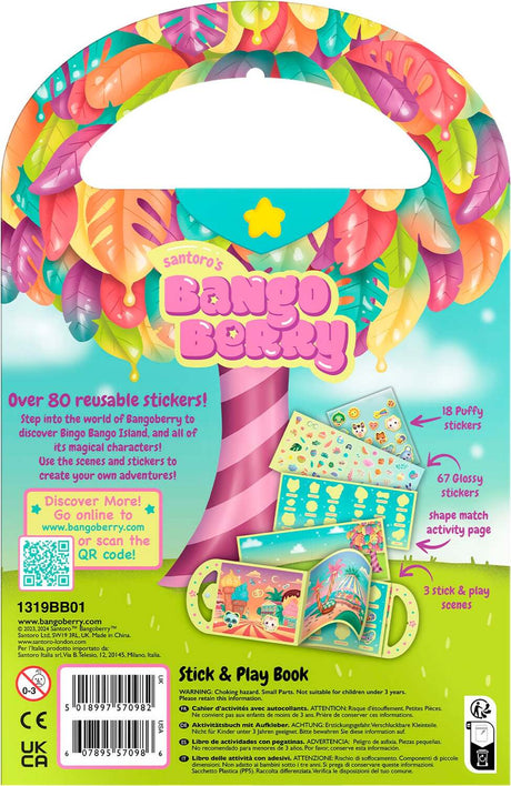 Bangoberry Stick & Play Book - By Day
