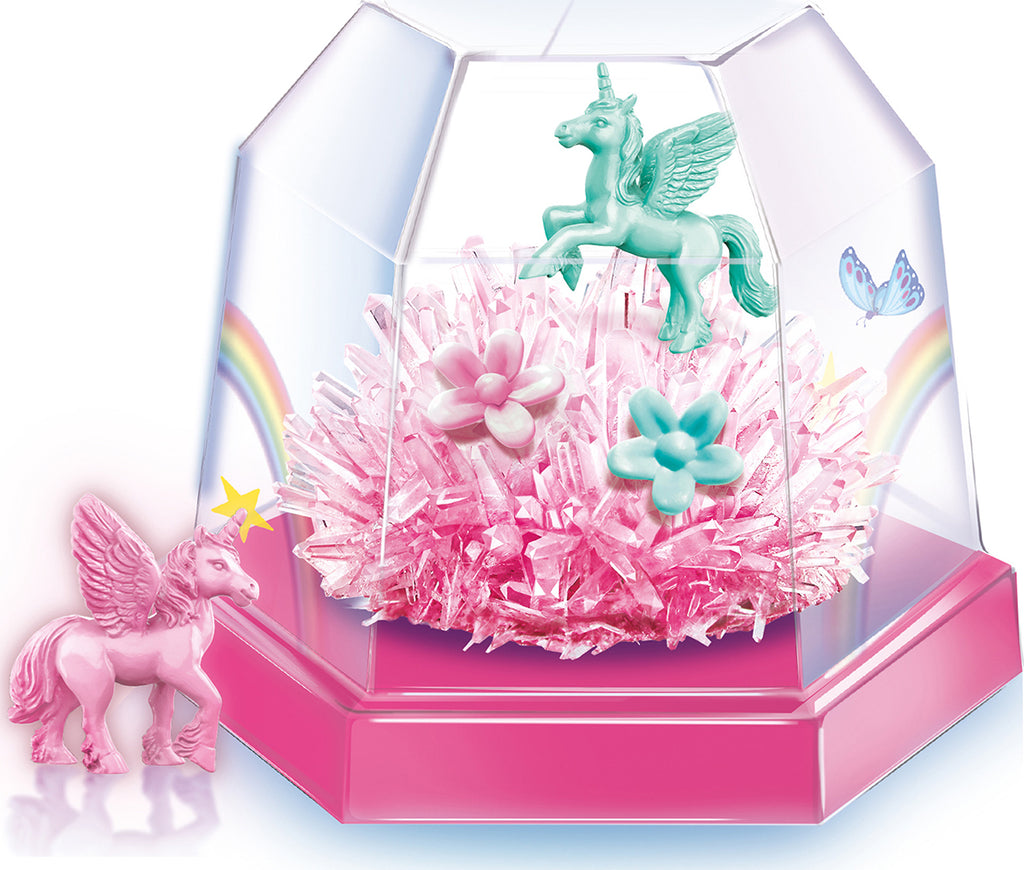 Crystal Imaginations Unicorn Crystal Terrarium