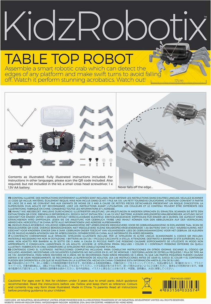 4M Kidz Robotix Table Top Robot 