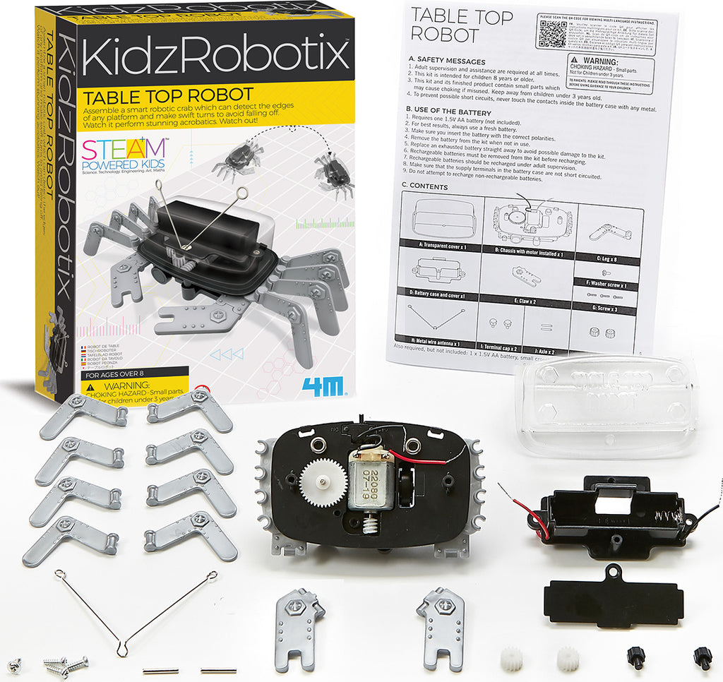 4M Kidz Robotix Table Top Robot 