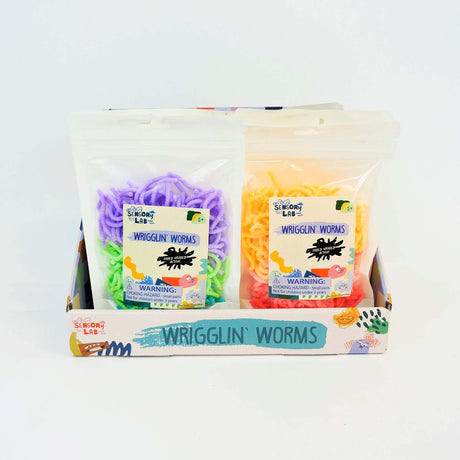 Sensory Lab Wrigglin Worms (assorted)