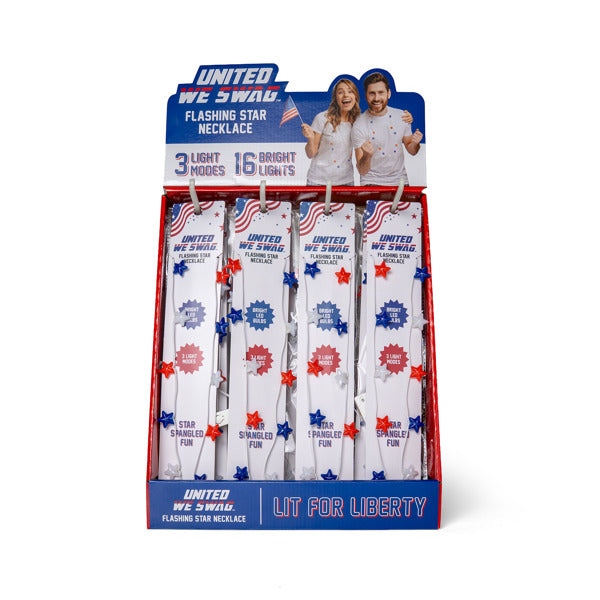 USA Light Up Necklace