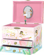 Ballerina Musical Jewelry Box 2-Drawers