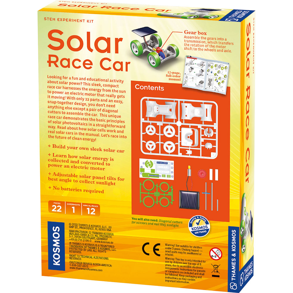 Thames Kosmos Solar Race Car