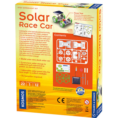 Thames Kosmos Solar Race Car