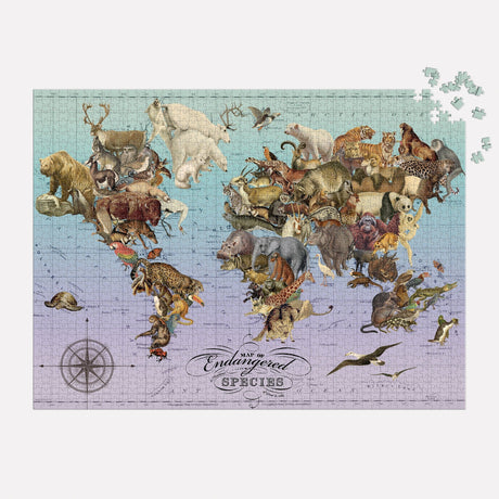 Wendy Gold Endangered Species 1500 Piece Jigsaw Puzzle