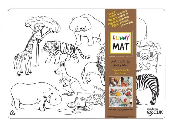 Funny Mat Wild Animals