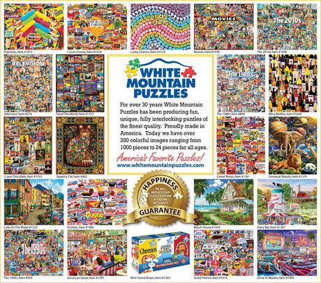 Barnyard Buddies - 500 Piece - White Mountain Puzzles
