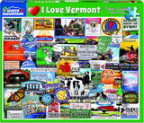 I Love Vermont - 1000 Piece - White Mountain Puzzles
