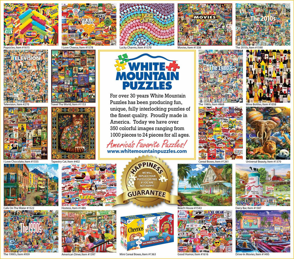 Best of Vermont - 1000 Piece - White Mountain Puzzles