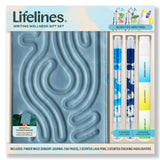 Lifelines Writing Bundle Blue with Journal Lava Pen Highligter