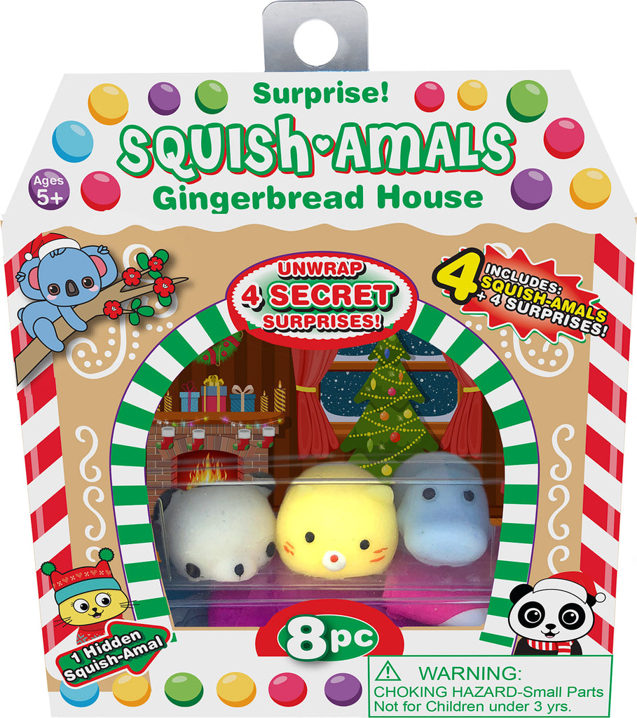 Gingerbread House Squish-Amals