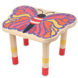 PYO Wooden Stool: Butterfly
