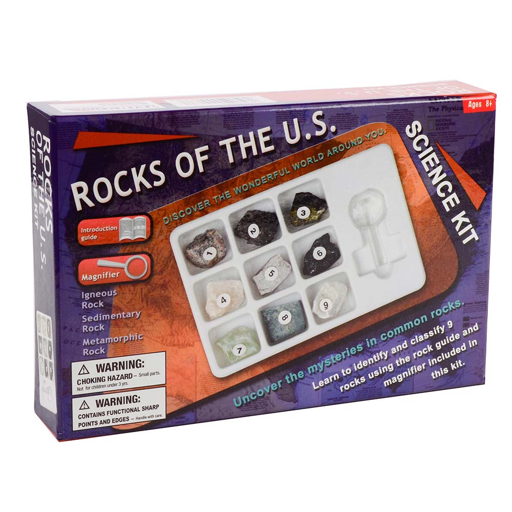 Rocks of the United States Science Kit