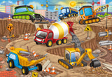 Construction Fun 24 Piece Floor Jigsaw Puzzle
