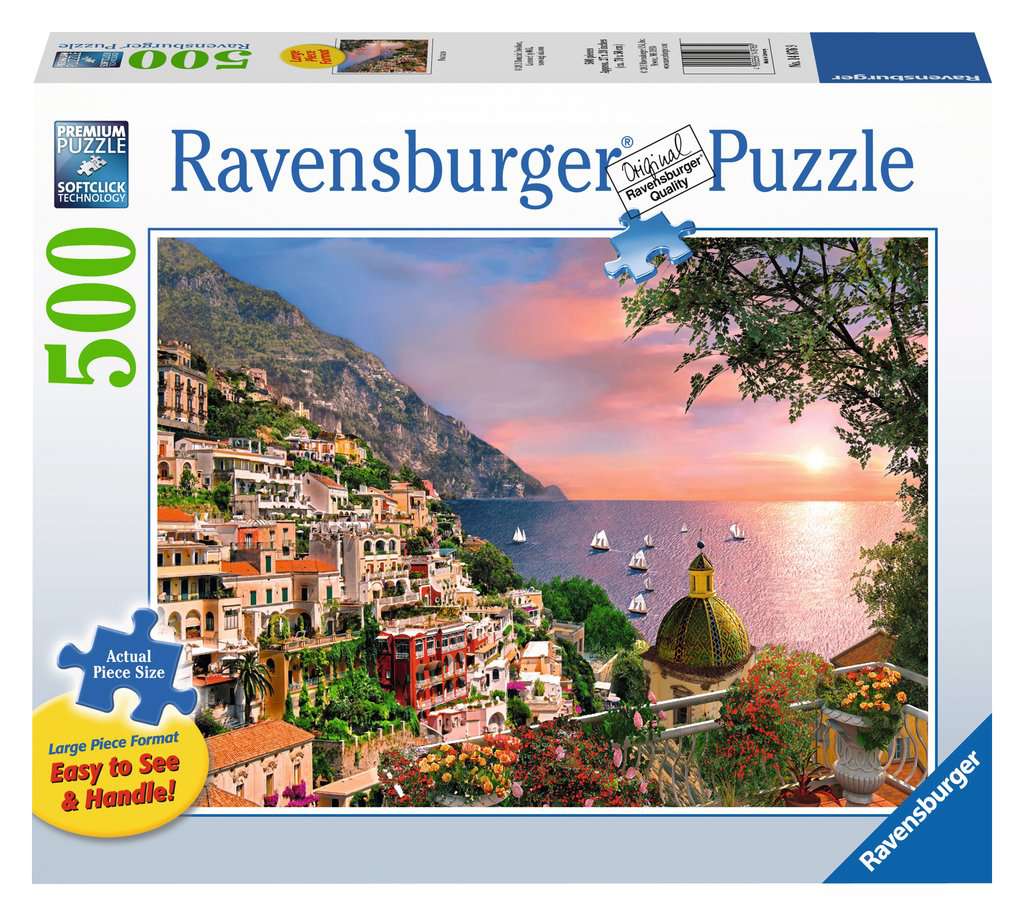 Positano 500 Piece Large Format Jigsaw Puzzle