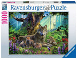 Wolves in The Forest 1000 Piece Jigsaw Puzzle