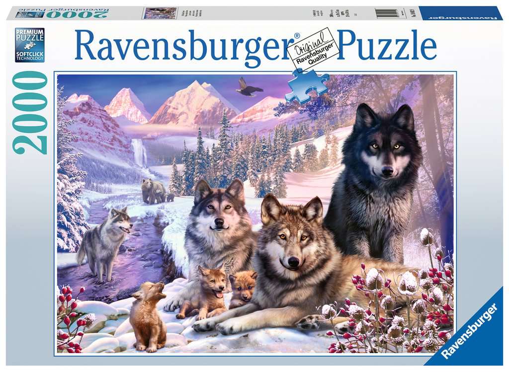 Wolves 2000 Piece Jigsaw Puzzle