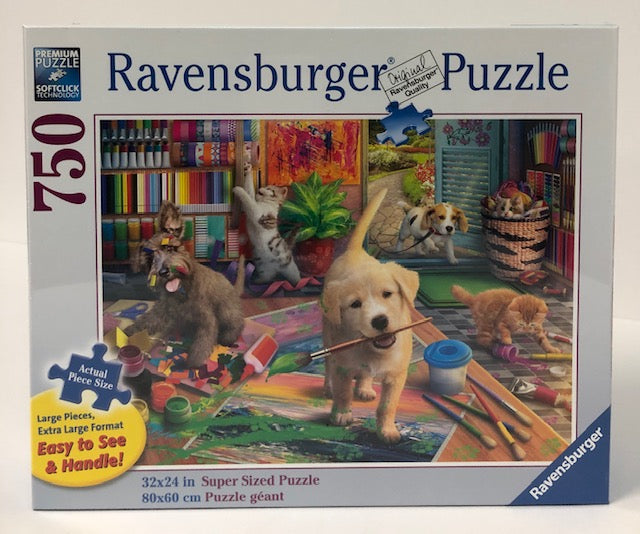 Cute Crafters 750 Piece Large Format Jigsaw Puzzle