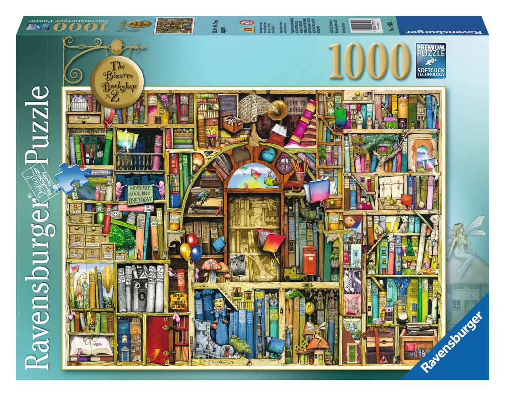 Bizarre Bookshop II 1000 Piece Jigsaw Puzzle