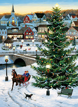 Jack Pine Village Tree 1000 Piece Jigsaw Puzzle