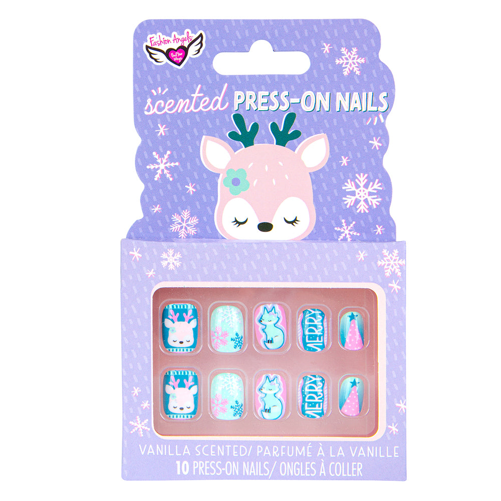 Holiday Scented Press On Nails