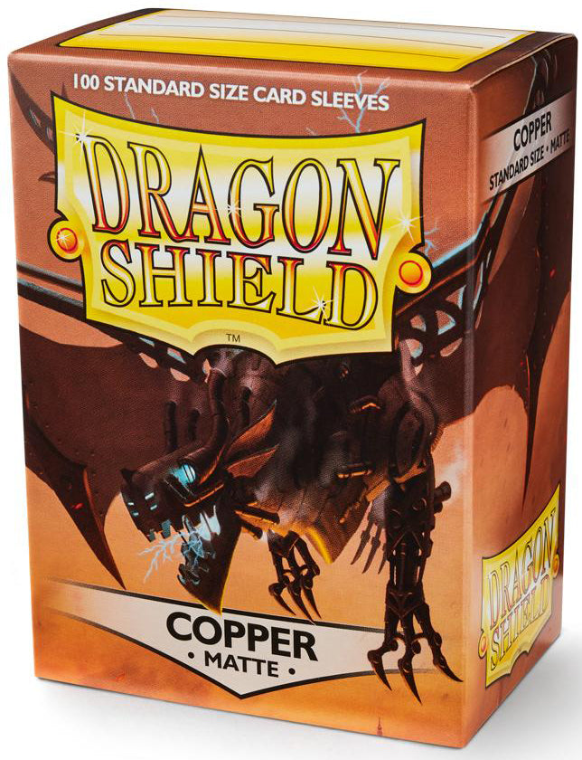 Dragonshield Matte Copper Sleeves Turner Toys Dragonshield Matte Copper Sleeves Turner Toys