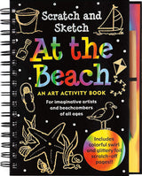 At The Beach Scratch and Sketch