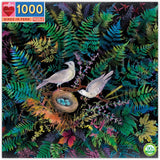 Birds in Fern 1000 Piece Jigsaw Puzzle