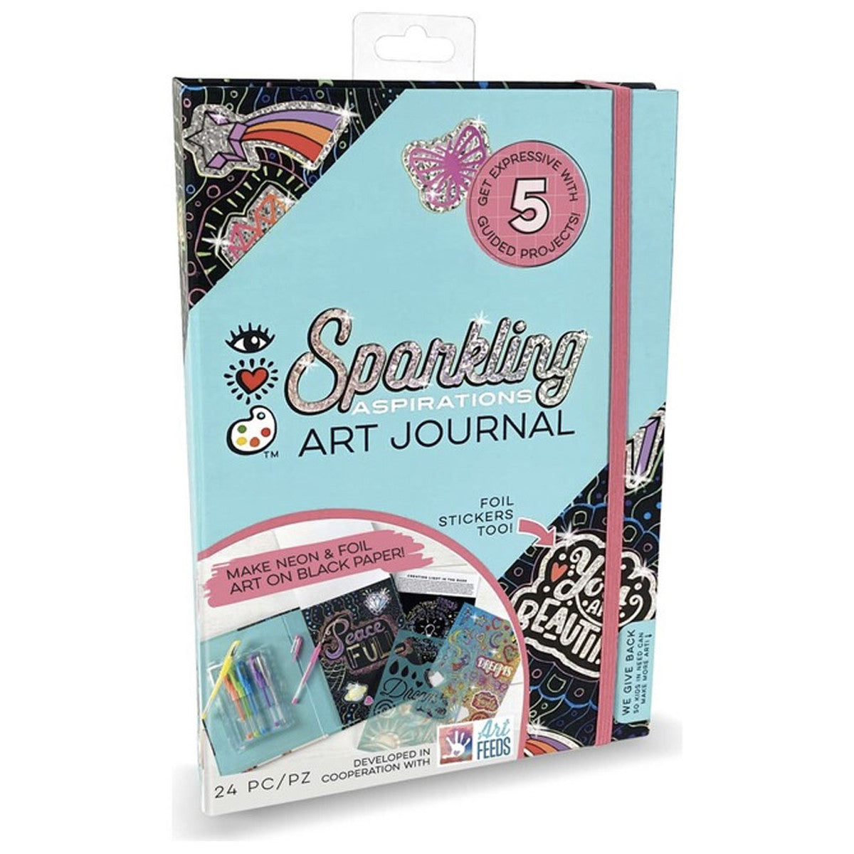 Sparkling Aspirations Art Journal