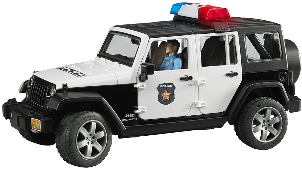 Bruder Jeep Rubicon with Policeman