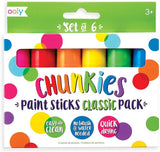 Ooly Chunkies Paint Sticks Package of 6