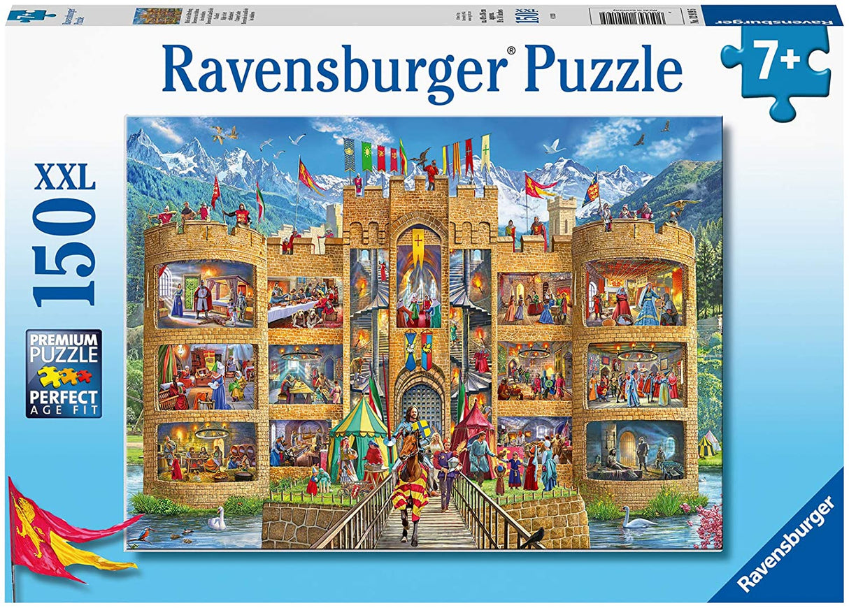 Cutaway Castle 150 Piece Kids Jigsaw Puzzle