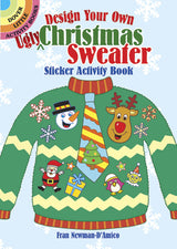 Design Your Own Christmas Sweater Sticker Activity Book