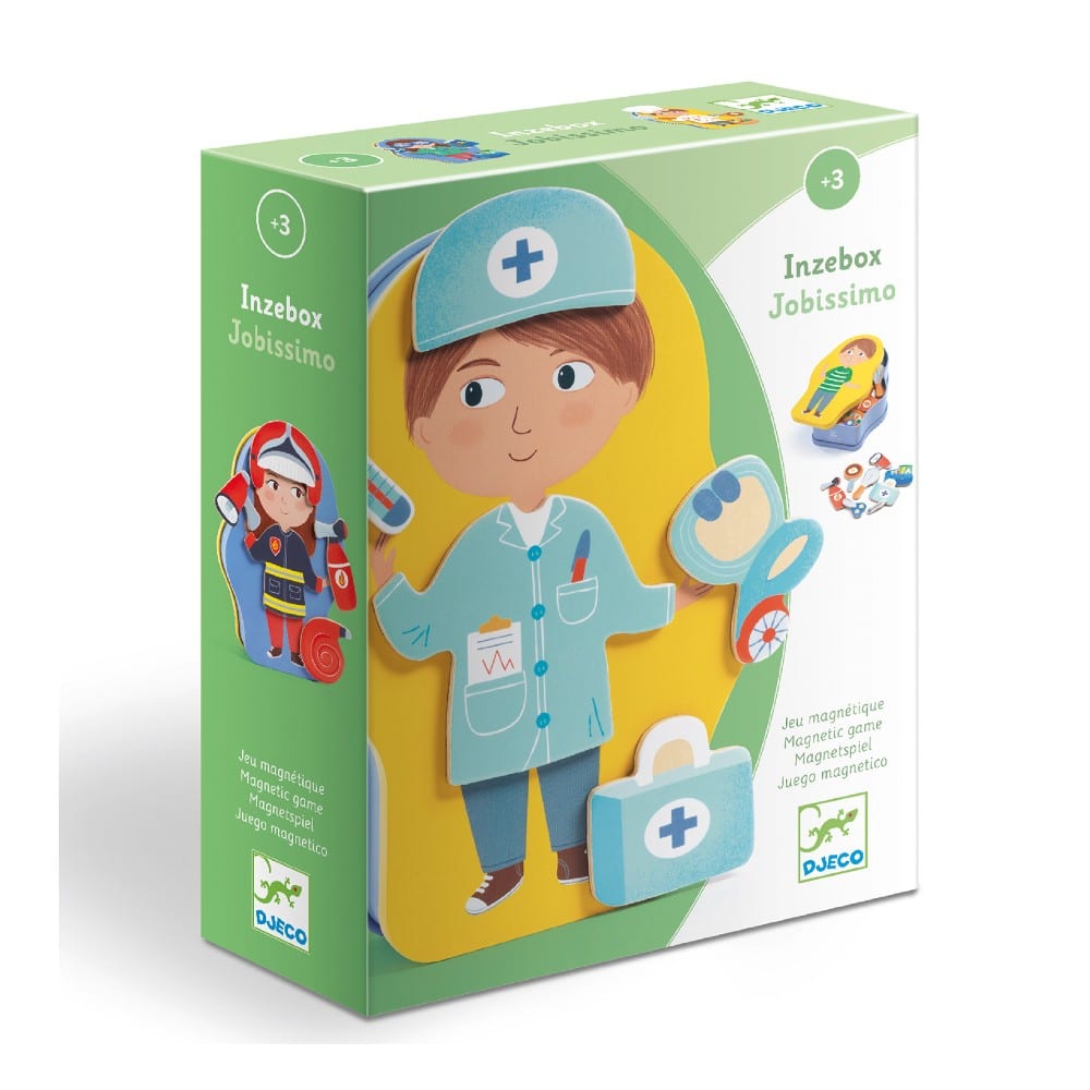 Djeco Magnetic Game Fireman & Chef