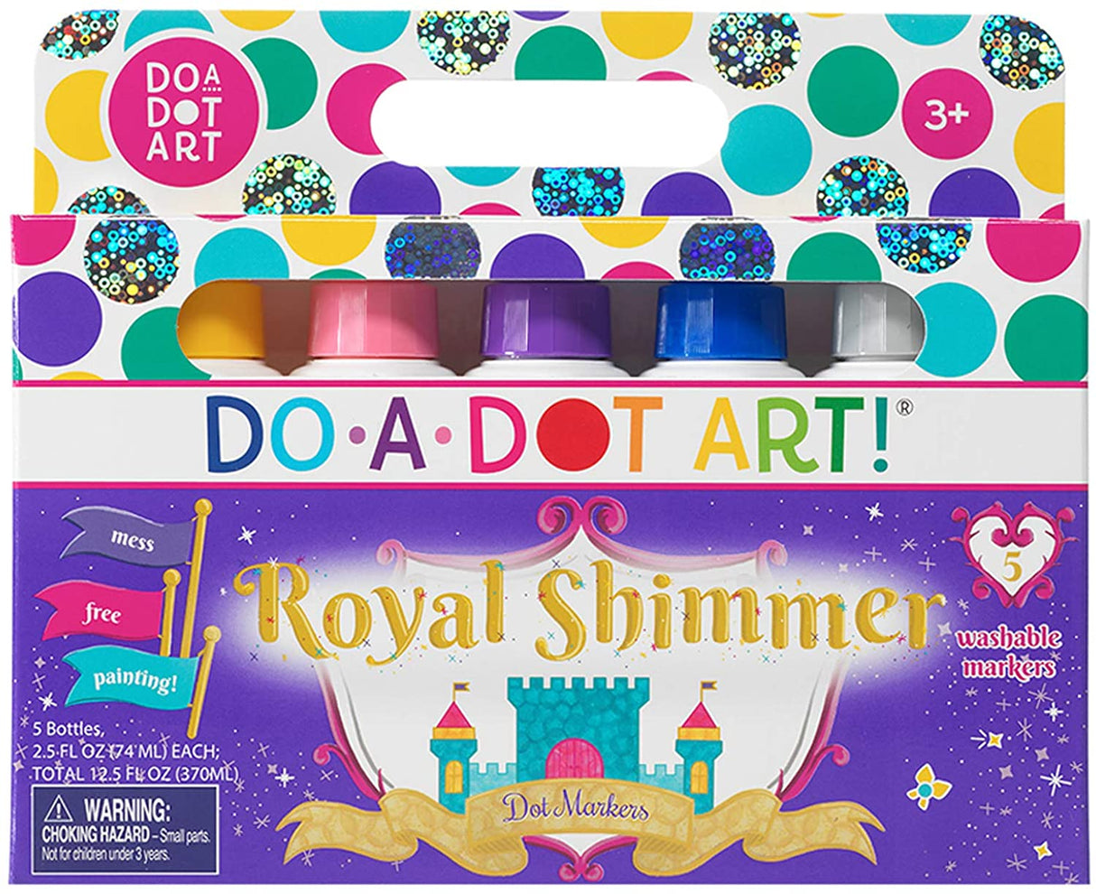 Do A Dot Art Royal Shimmer Dot Markers 5 Pack