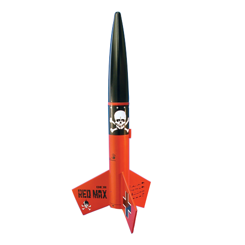 Estes 0651 Der Red Max Model Rocket Kit