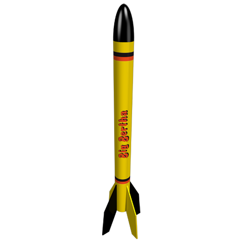 Estes 1948 Big Bertha Model Rocket Kit