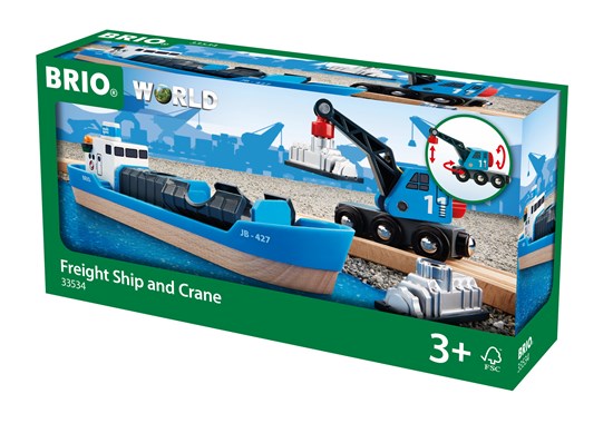 Brio Freight Ship Crane – Turner Toys